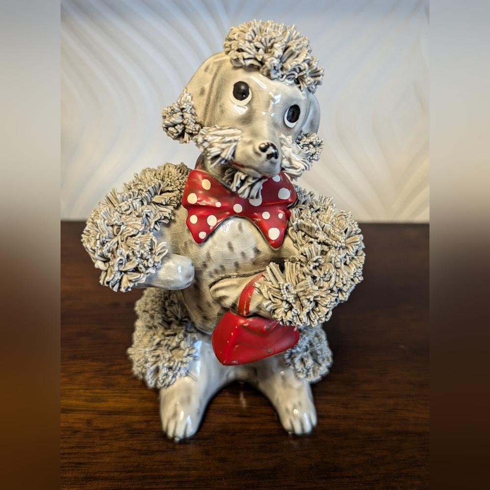 Vintage Mid Century Modern Spaghetti Poodles 1950s - Picture 6 of 12